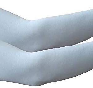 Keeble Outlets UV Arm Sleeves – Universal Fit Sleeves to Protect Your Skin from Sun Exposure-Blue-(2 Pair)